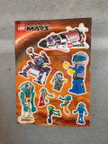 Lego Life on Mars stickervel A5 Formaat