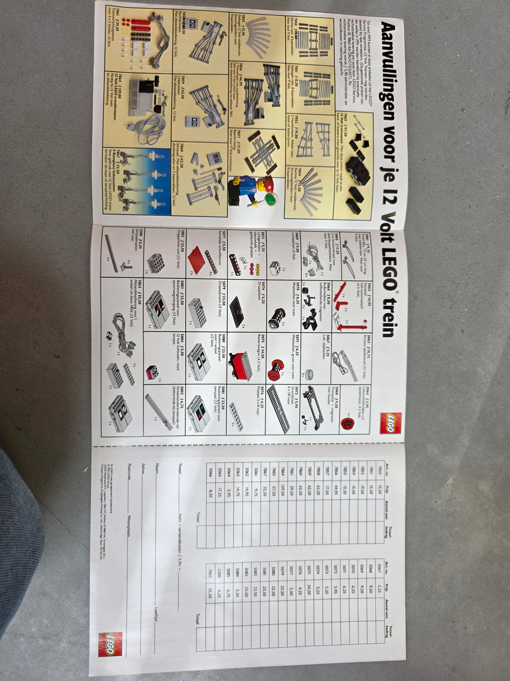 Lego trein 12v to 9v Folder
