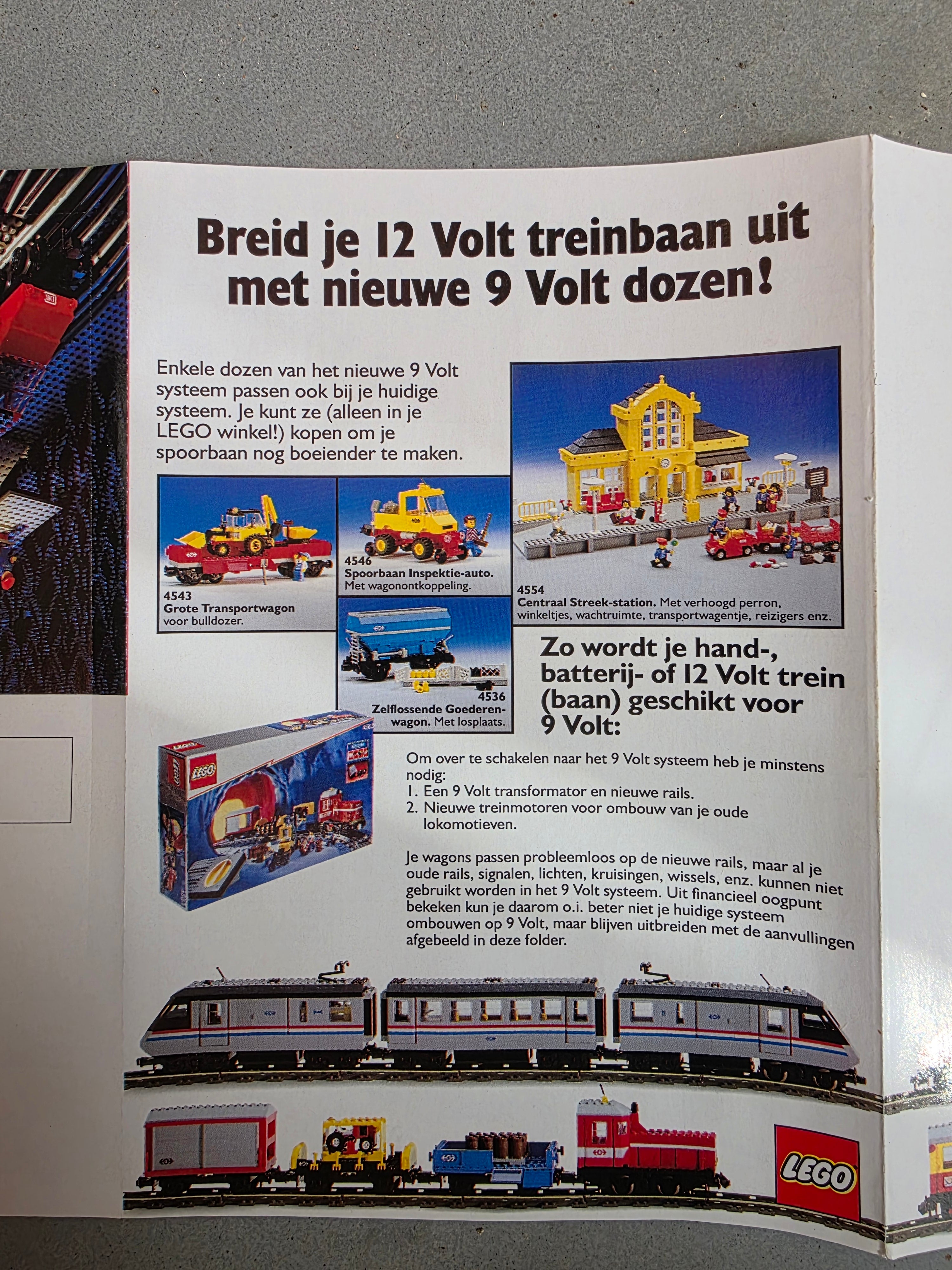 Lego trein 12v to 9v Folder