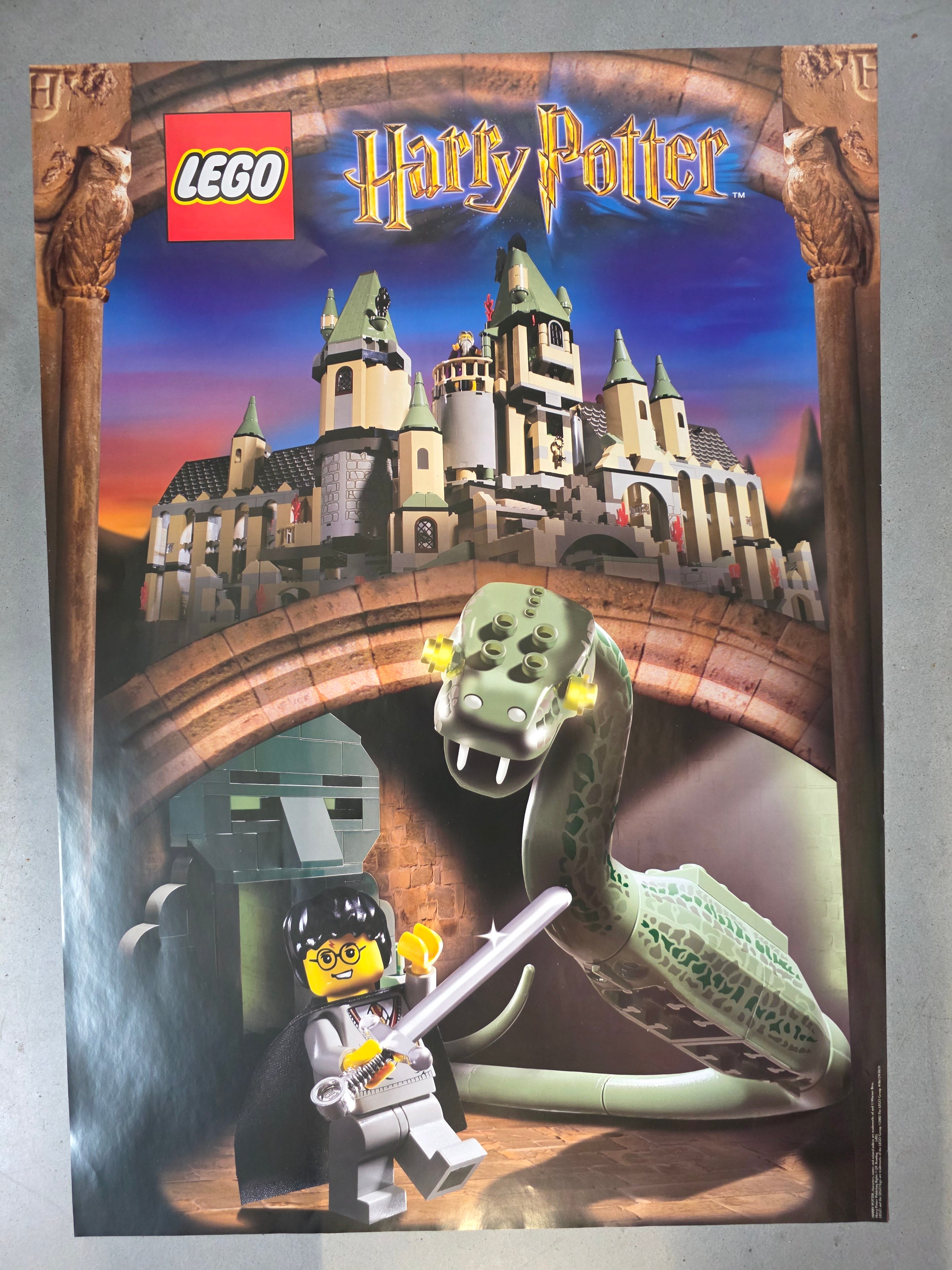 Vintage Harry Potter Poster - 48x67,5 cm - Origineel Winkelmateriaal