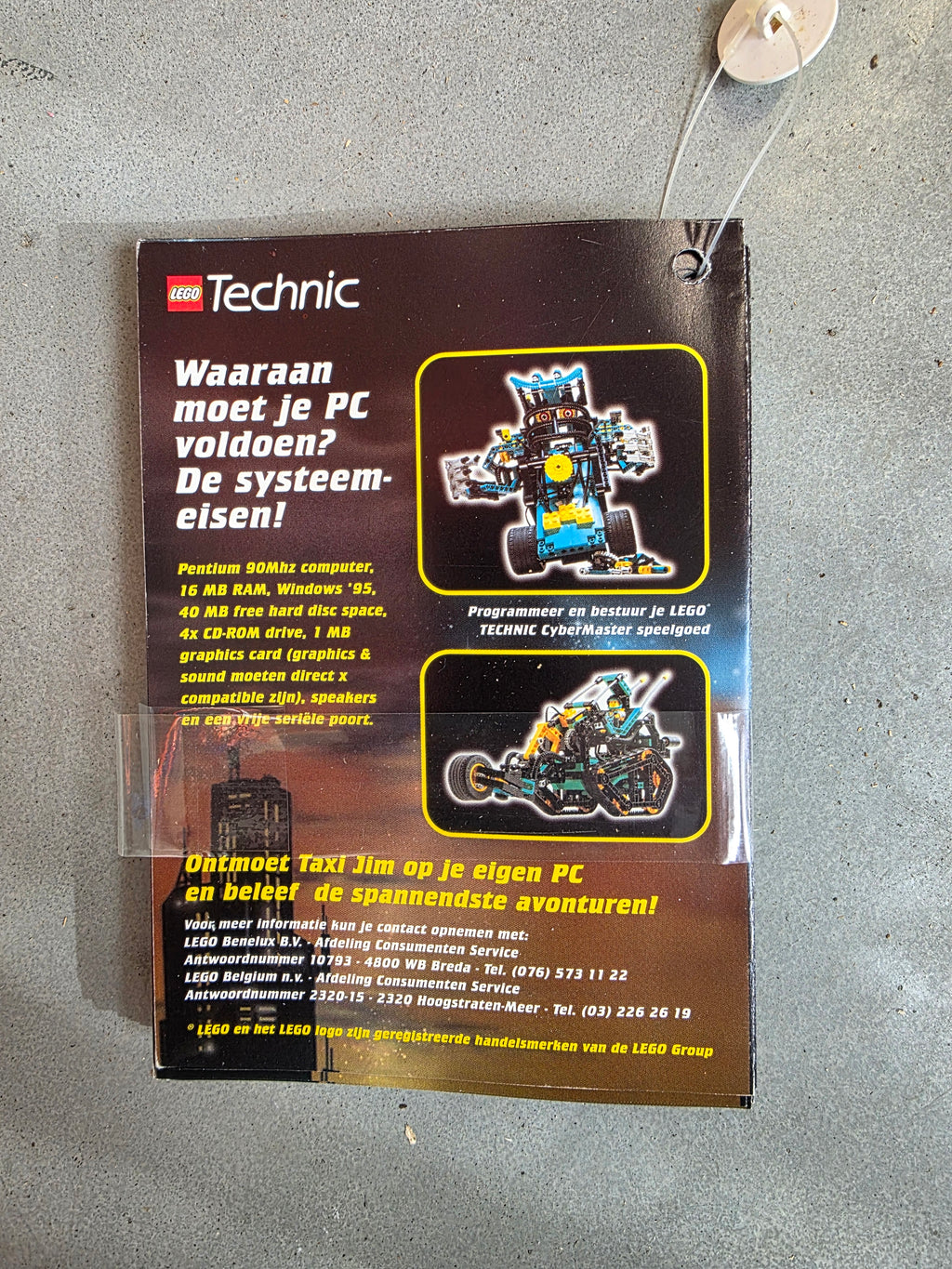 Lego cybermaster winkel boekjes bundel