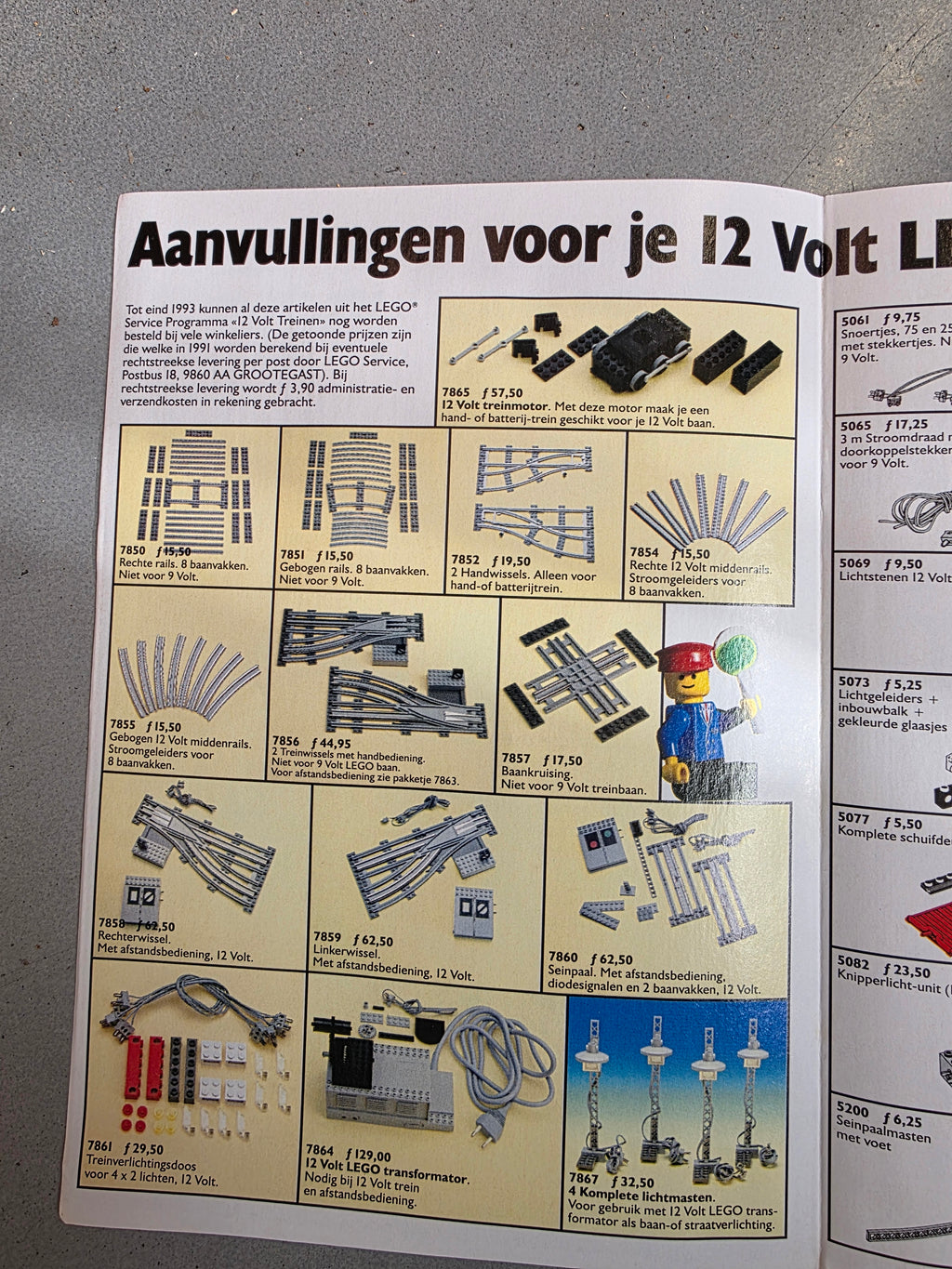 Lego trein 12v to 9v Folder