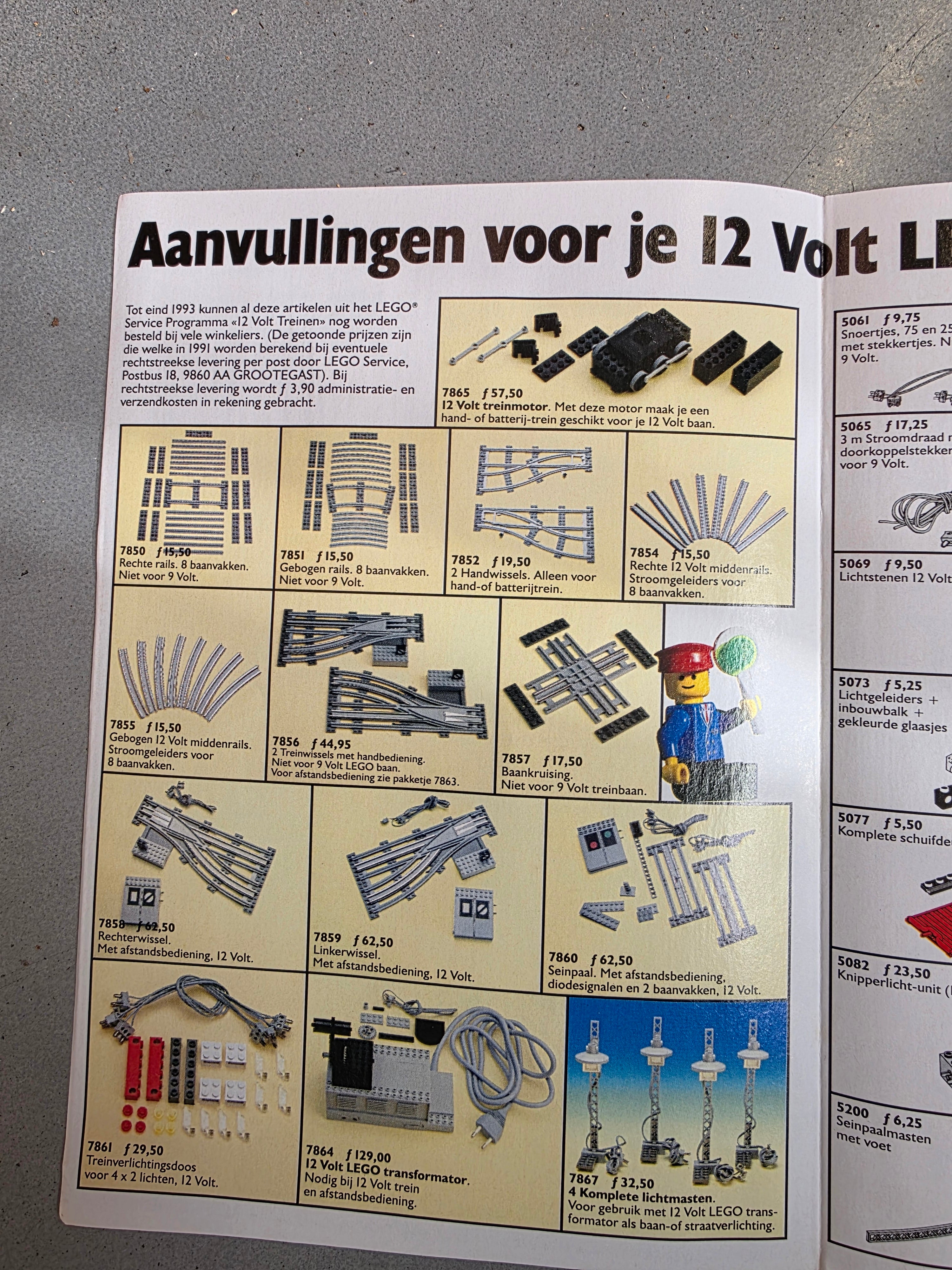 Lego trein 12v to 9v Folder